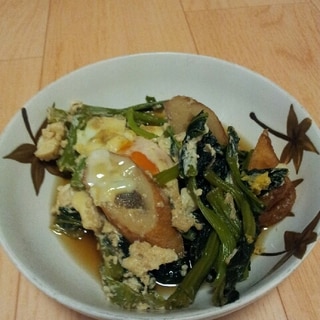 小松菜とたまごの煮ひたし